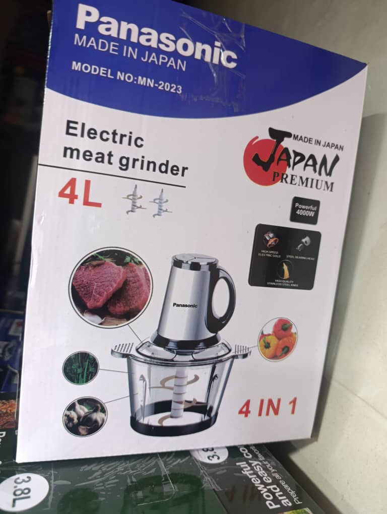 خردکن پاناسونیک .۴ لیتری .بدنه شیشه .۳ حالته سرعت .